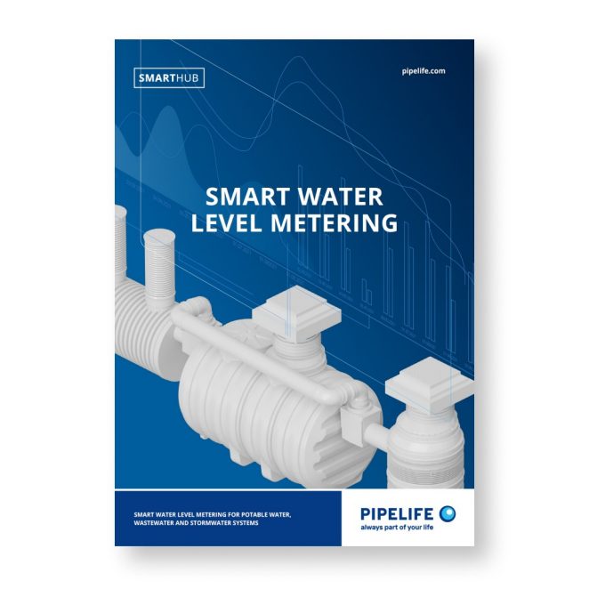 Cover of smart level monitoring brochure rainwater system 